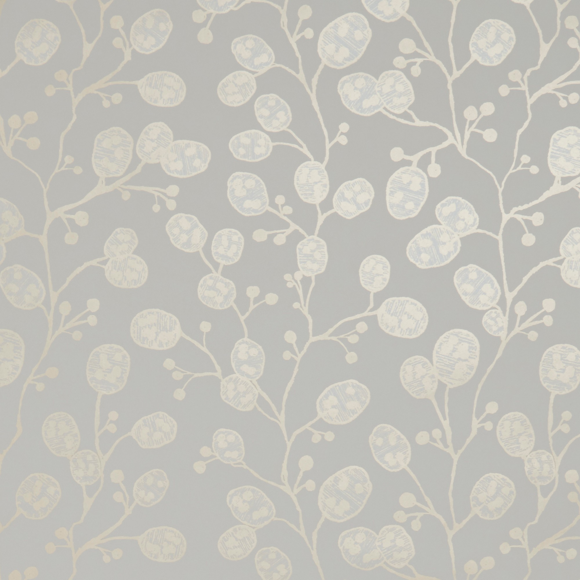 Honesty Wallpaper W0092 02 By Clarke And Clarke In Ivory Gold